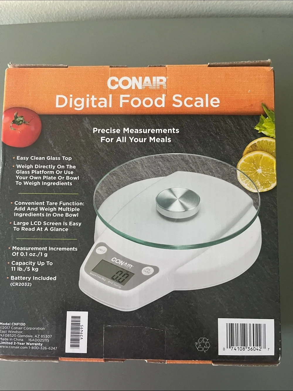 Brand New Conair Digital Food Scale